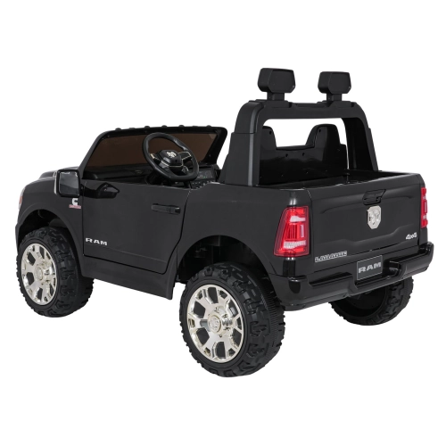 Autko na akumulator  RAM 3500 na Akumulator Czarny JJ2599